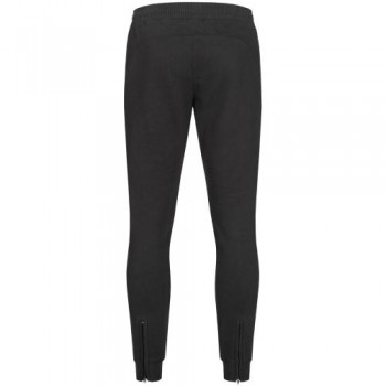 WAYS Spodnie dresowe mskie Slim Fit 1000 Czarny_XL
