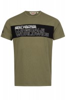 OTTERSTON T-shirt mski Regular Fit 5054 Khaki